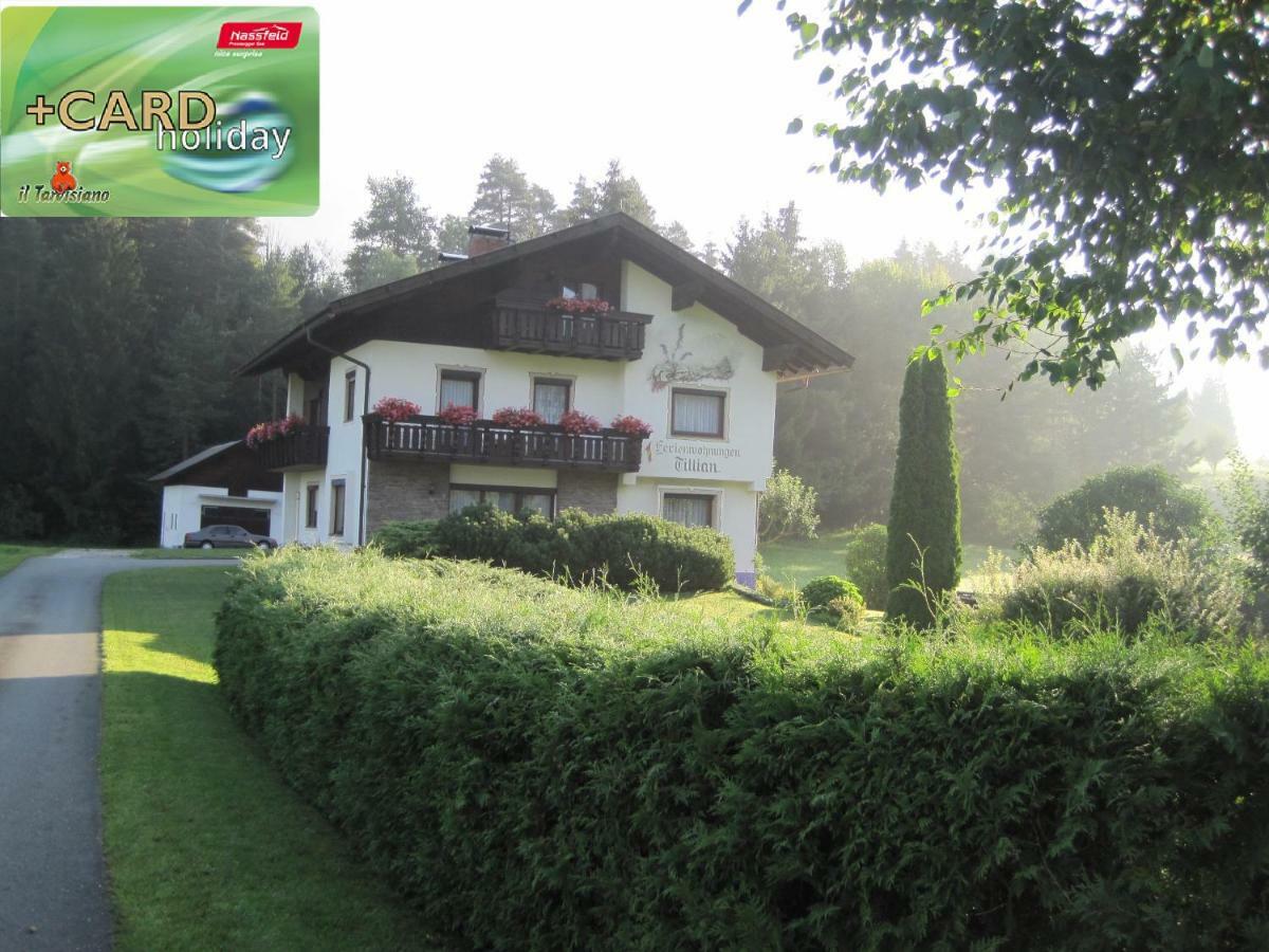 Ferienwohnungen Tillian Hermagor-Pressegger See Exterior foto
